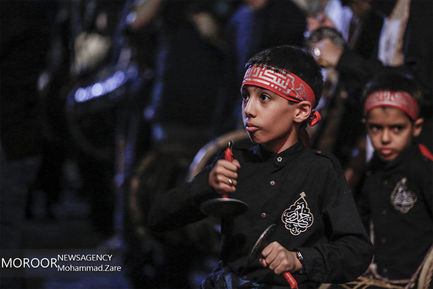 مراسم عزاداری شب عاشورای حسینی در هییت هنر