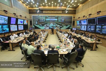 جلسه شورای مدیریت بحران شهر تهران
