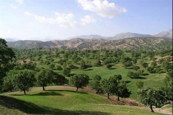 «شلالدان» مخملی سبز زیر پای مسافران نوروزی
