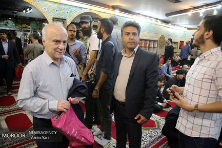 مراسم ختم بهرام شفیع مجری پیشکسوت