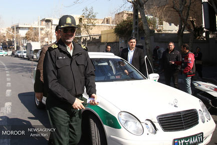 بازسازی صحنه جرم متهم تخریب اموال شهروندان