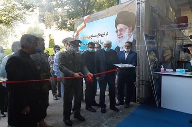 افتتاح نمایشگاه نهضت قطعه سازی پیشرفته‌ بومی ساخت