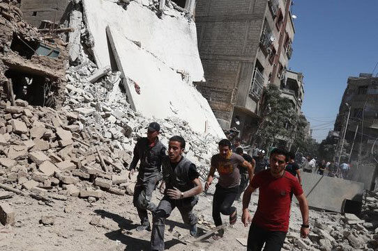 مسکو: سازمان ملل به جای حرف، در عمل به ساکنان حلب کمک کند