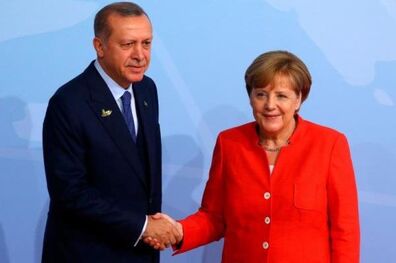 مرکل و اردوغان بر  پیشبرد روند سیاسی سوریه تاکید کردند