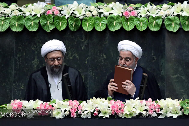 حسن روحانی سوگند یاد کرد که امینی پارسا باشد