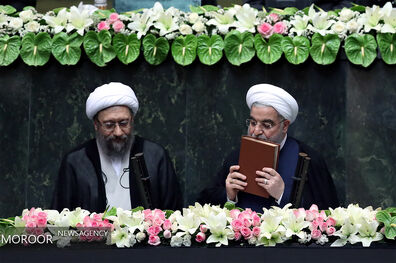 حسن روحانی سوگند یاد کرد که امینی پارسا باشد