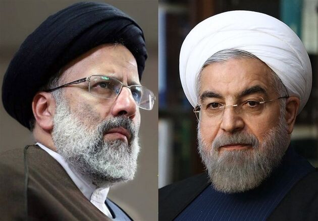 دیدار روحانی با آیت الله رئیسی، رییس‌جمهور منتخب